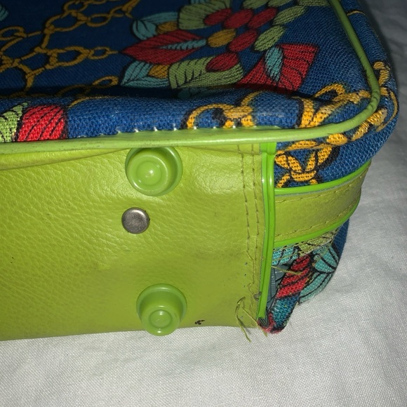 Penguin Travelers Cloth Suitcase with Lock Mod Japan Collectible Decor Vintage - Picture 9 of 15